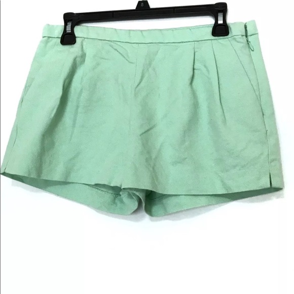 J. Crew City Fit Shorts in Mint Green Size 4 - Picture 2 of 5